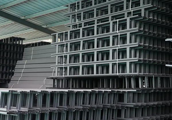 Fire-Retardant Powder-Coated Ladder Type Cable Tray